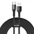 KABEL BASEUS HALO PODWIETLANY TYP-C  3A  1M