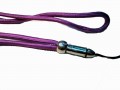 Ta�ma SMYCZ z metalowym zapi�ciem FIOLETOWA