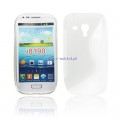 Pokrowiec BACK CASE LUX SAMSUNG i8190 wzr S bia 