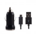 ad. sam USB 1A Forever czarna + kabel micro USB