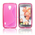 Pokrowiec BACK CASE LUX LG L7 2 DUAL wz�r S r�owy