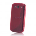 Pokrowiec BACK CASE Samsung G388 Xcover3 czerwony
