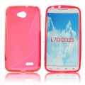 Pokrowiec BACK CASE LUX LG L70 L65 czerwony