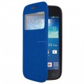 Etui SLIM VIEW Samsung G800 S5 mini niebieski
