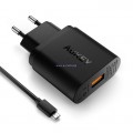 AUKEY �ad sieciowa PA-U28 USB 2A Quick Char 9V 12V