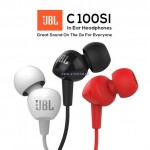 S�uchawki JBL C100SL czarne Jack 3,5mm douszne 