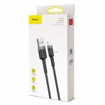KABEL BASEUS CAFULE IPHONE QC3.0  2A  3M CZARNY