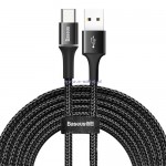 KABEL BASEUS HALO PODWIETLANY TYP-C  3A  1M