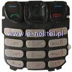 Klawiatura NOKIA 6303 SREBRNA