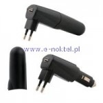 �adowarka USB sieciowa i samochodowa uniwersalna 