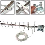 Antena GSM/UMTS YAGI 12db do modemw telefonw FME