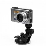 Uchwyt samochodowy do kamery aparatu ma�y przyssaw