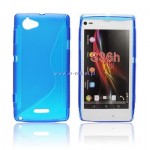 Pokrowiec BACK CASE LUX XPERIA L S36H wzr S nie