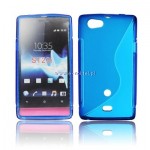 Pokrowiec BACK CASE LUX SONY MIRO ST23i wzr S nie