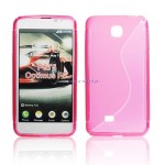 Pokrowiec BACK CASE LUX LG F5 P875 wz�r S r�owy