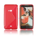Pokrowiec BACK CASE LUX NOKIA 625 czerwony
