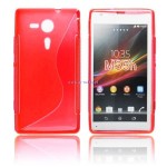 Pokrowiec BACK CASE LUX SONY XPERIA M, C1905 czerw