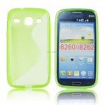 Pokrowiec BACK CASE LUX G350 Galaxy Core+ zielony