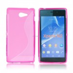 Pokrowiec BACK CASE LUX SONY XPERIA M2 wz�r S Rӯ