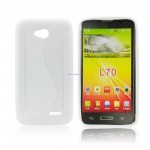 Pokrowiec BACK CASE LUX LG F70 biay